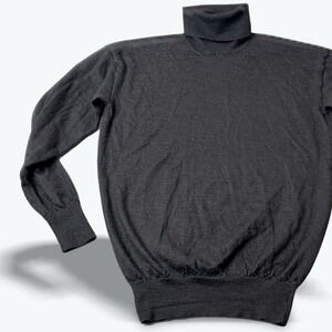 Tom Ford Mens Fine Gauge Cashmere Turtleneck Sweater Size Small